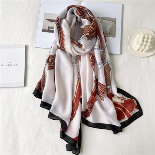 180*90cm Fashion Cotton Scarf Autumn Winter Warm Pashmina Soft Print Shawl Wrap Lady Muslim Headband Bandana Hijab 2021 Foulard