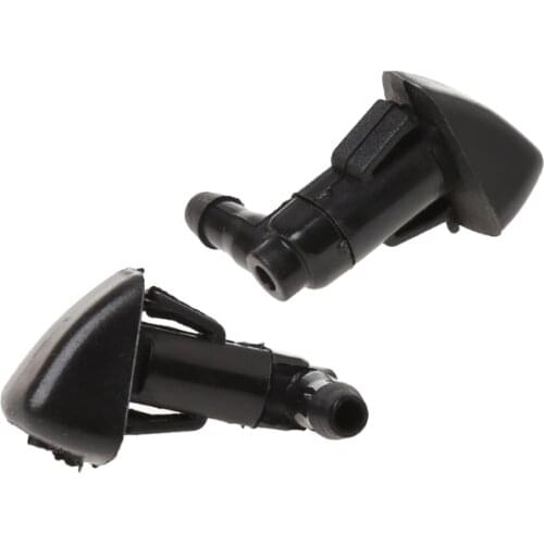 2 Pcs Windshield Wiper Water Spray Jet Washer Nozzle For 2003-2007 Honda Accord