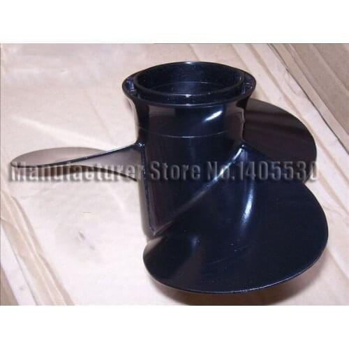Free Shipping Aluminum Propeller For Suzuki 2 stroke 9.9-15hp Outboard Motor Engine 3*9 1/4*9
