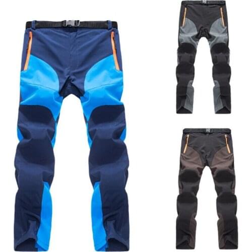 Mens Outdoor Soft Shell Camping Tactical Cargo Pants Combat Hiking Trousers Air Permeability Wear Resistance Fashion Leisure