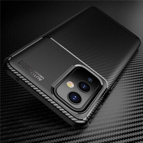 For OnePlus 9 Case Soft Bumper Anti-knock Silicone Slim Carbon Fiber Back Case For OnePlus 9 Cover For OnePlus 9 One Plus 9 Pro