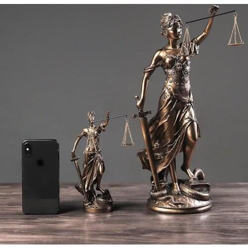 EUROPEAN STYLE RESIN HANDICRAFT ORNAMENT JUSTICE GODDESS ANGEL HOME DECORATION ORNAMENT HANDICRAFTS DECORATION CRAFTS FURNISHING