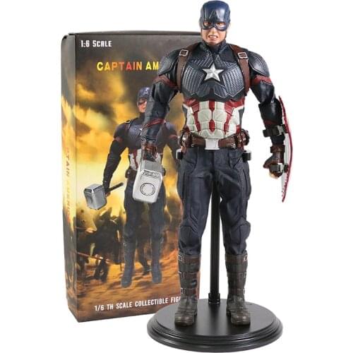 Marvel Captain America Collectible Figure Model Toy 12"