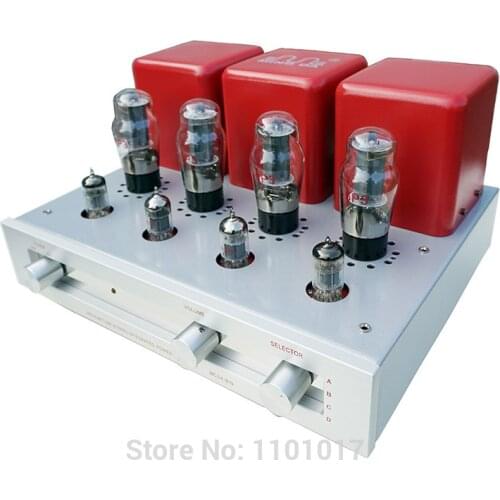 Meixing MingDa MC34-B19 6P3 Tube Amp HIFI EXQUIS Integrated Push-Pull Lamp Amplifier