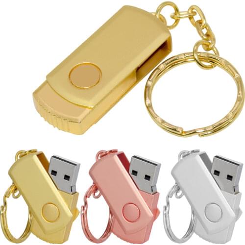 Metal USB Flash Drive 8GB 16GB 32GB 64GB 128GB Pen Drive OTG 8 16 32 64 128 GB Pendrive Memory Stick Drives U Disk Waterproof