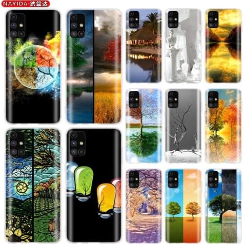 Soft Silicone Phone Case For Samsung A42 A52 A12 A72 A71 A51 A41 A31 A21 A11 A70 A50 A40 A30 A20 A10 S four Seasons