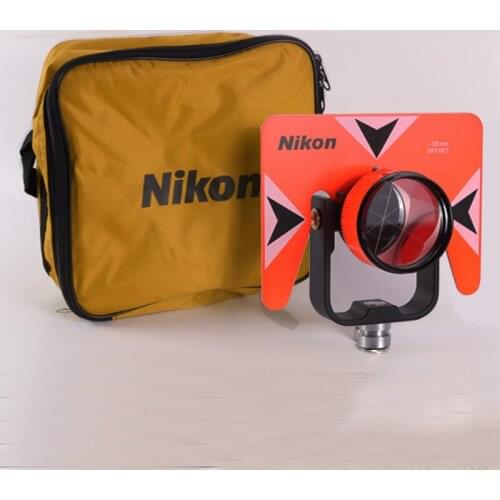 NEW YELLOW NIKON SINGLE PRISM FOR TOTAL STATION SURVEYING