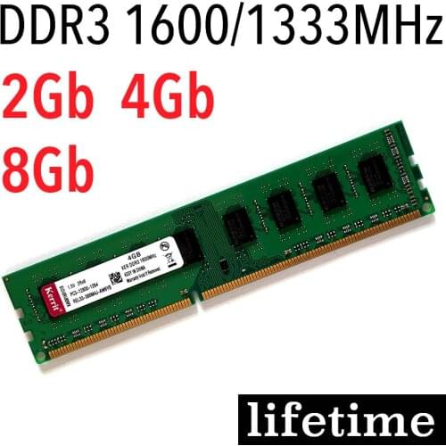 DDR3 RAM 4Gb ddr3 8gb memory 8Gb 4Gb 2Gb 1600Mhz 1333Mhz / for AMD for Intel memoria ddr3 1600 1333 2G - lifetime warranty