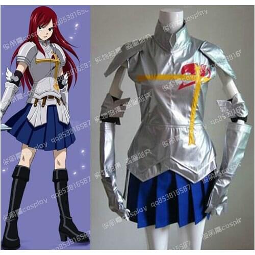 Fairy Tail Elza Scarlet Cosplay Costume for female