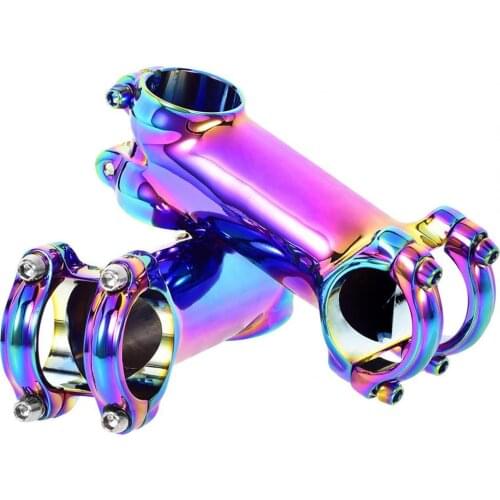 Ultralight Multi-color ±17 Degrees 31.8x60/70/80/90mm Handle Bar Stem for Mountain Bike