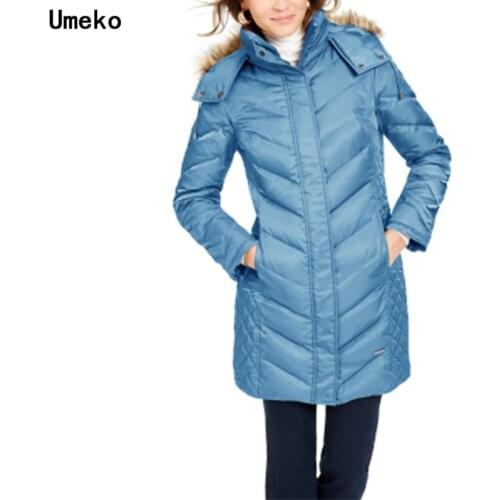 Женские зимние парки Umeko China At AliExpress