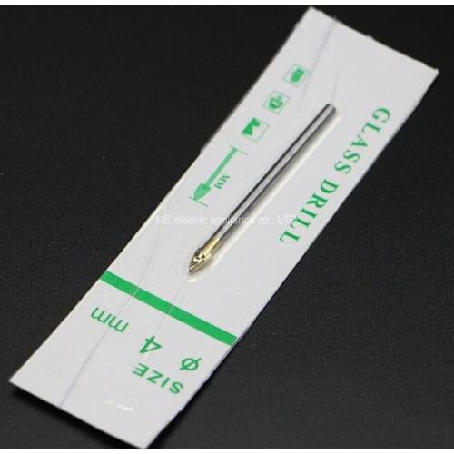 2Pcs/lot 4mm Glass Drill Bits Hole Saws Drilling Accessories for Ceramic Materials