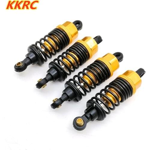 4PCS HSP 102004 122004 68mm Aluminum Aolly Metal Shock Absorber 02002 02175 For 1/10 On-Road Drift Car 94123