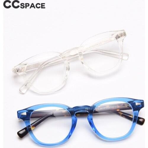 47390 Plastic Titanium Retro Small Round Frame Glasses Frame Men and Women Fashion Optical Computer Glasses