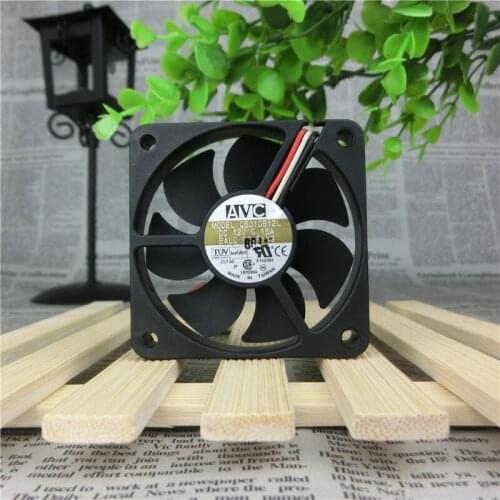 60*60*10mm 6CM C6010B12L DC 12V 0.15A 3-wire double ball bearing Cooling fan