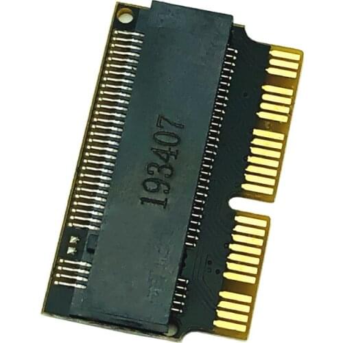 M.2 Adapter NVMe PCIe X4 M2 NGFF Adapter To SSD For Upgrade Macbook Air 2013-2017 Mac Pro 2013 2014 2015 A1465 A1466 A1502 A1398