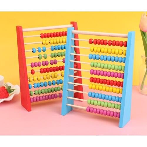 Intelligence Development Wooden Abacus Child Early Math Educational Learning Toy Calculat Bead Counting Kid Toys