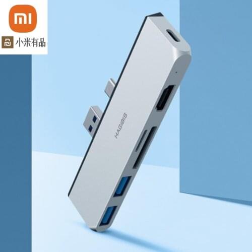 Youpin hagibis Docking station expansion accessories tablet computer converter USB multi-function adapter for surface pro7