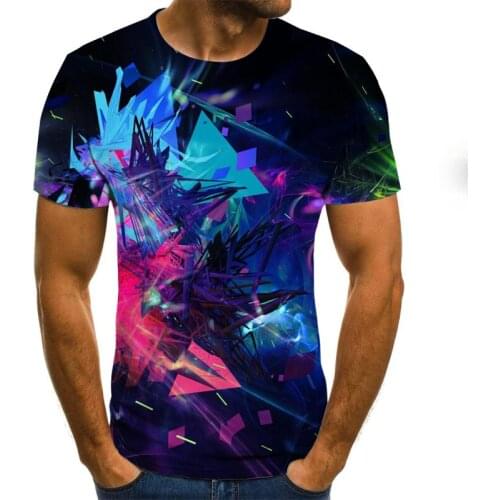 2020 Men Streetwear Round Neck Summer T shirt Short Sleeve Tees Tops Funny Animal Male Clothes Casual 3D Print Tshirt