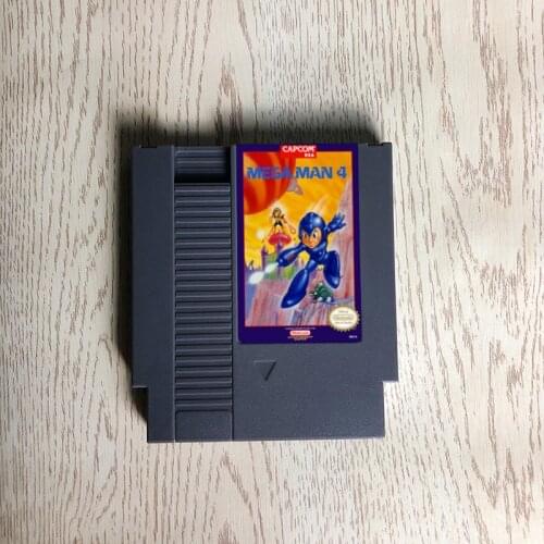 Mega Man 4 Megaman 4 - 72 pins 8bit game cartridge