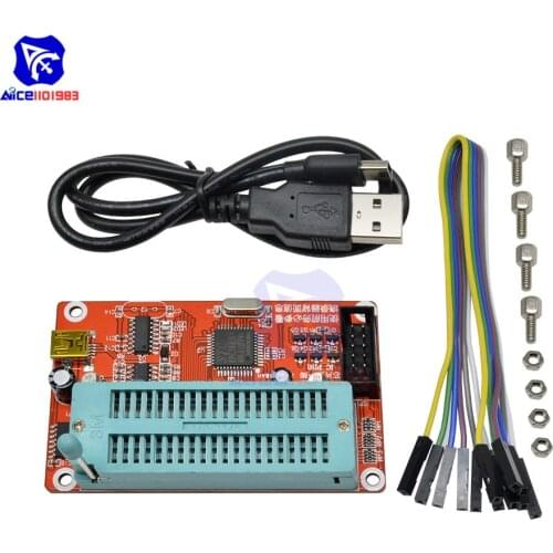 Diymore Microcontroller 24** 93** Series EEPROM Programmer Burner Memory Chip SP200S /w Mini USB Cable 6Pin Female Dupont Line