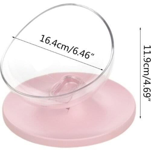 50LB Dogs Cats Bowls Pet Feeding Food Plate Multicolor Optional Durable Supplies Anti Slip Leakproof Food Dish