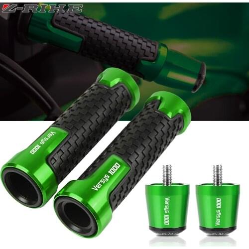 Motorcycle 7/8"22mm Handlebar Grip Ends Handle Bar Cap End Cap Plug For KAWASAKI VERSYS 1000 VERSYS1000 2015-2021 2016 2017 2018