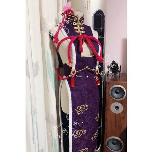 [Customized]Anime Fate/Grand Order FGO Minamoto No Yorimitsu Sexy Cheongsam Cosplay Costume Halloween Women FreeShipping 2020New