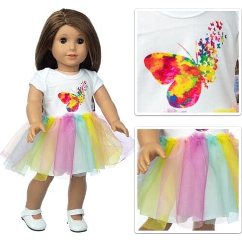 Colorful Dress Clothes fits for 18" American Girl doll alexander,girls dolls