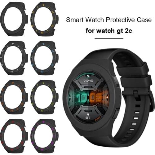 Rondaful Protective Case Cover Replacement Protective Bumper PC Shell Premium Protector for Huawei WATCH GT 2e Smart Watch