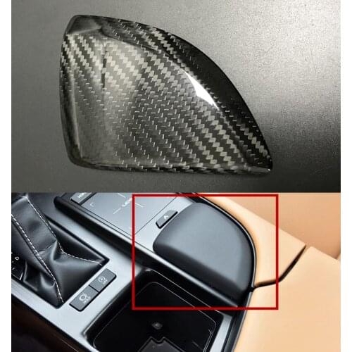 Car styling Carbon Fiber Central console mouse cover For Lexus ES ES300 ES350 XZ10 2018 2019