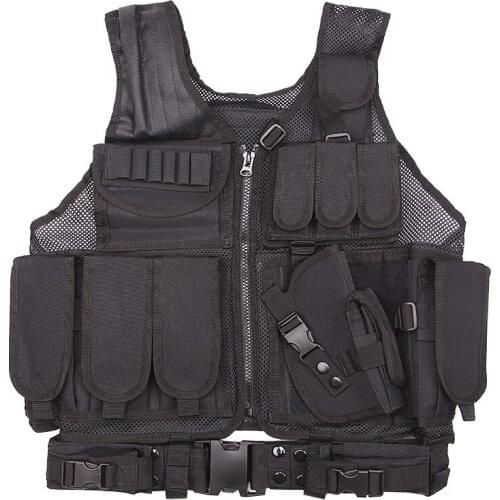 Military tactical Vest Molle system bag / Training Equipment tool holder A4310