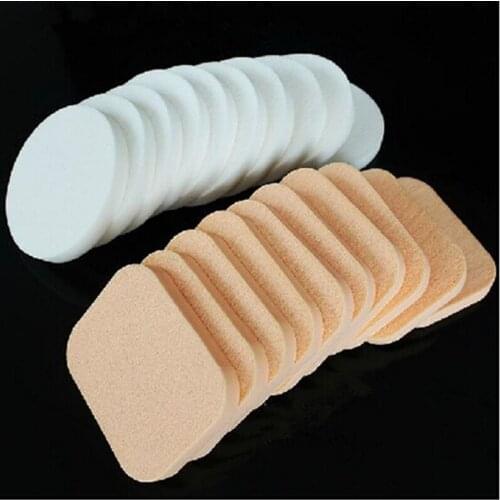 10 PCS Cosmetic Puff Make Up Sponge Face Soft Women Lady Beauty Makeup Foundation Contour Facial Sponges Powder Puff