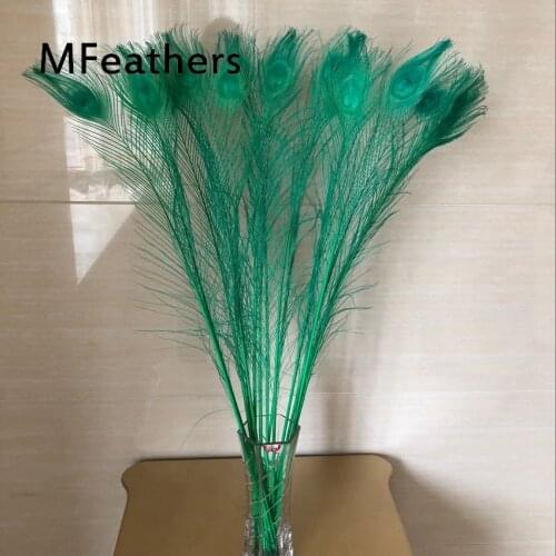 1000pcs/lot Deep/dark Green color dyed beautiful natural&real peacock feathers eyes for DIY clothes wedding carnival decorations