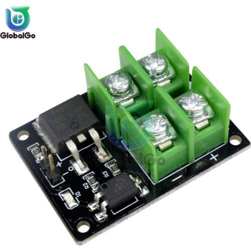 3V 5V Low Control High Voltage 12V 24V 36V Switch Mosfet Module For Arduino Connect IO MCU PWM Control Motor Speed 22A
