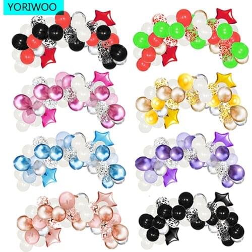 42pcs Pumpkin Halloween Confetti Balloon Merry Christmas Balloons Set Baloons Happy Birthday Party Decorations Kids Baby Shower