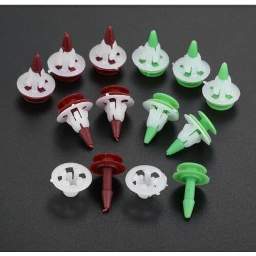 50Pc Auto Guard Plate Fastener Clip For Nissan Retainer Car Decorative Pin Car Styling Door Trim Panel Plastic Rivet Fixed Clips
