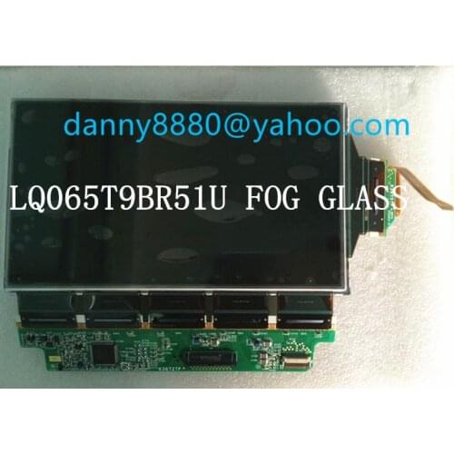 Free Shipping New Original LQ065T9BR51U LQ065T9BR52U LQ065T9BR54U Touch Panel FOR Glass 6.5" Car DVD Navigation LCD Screen Panel