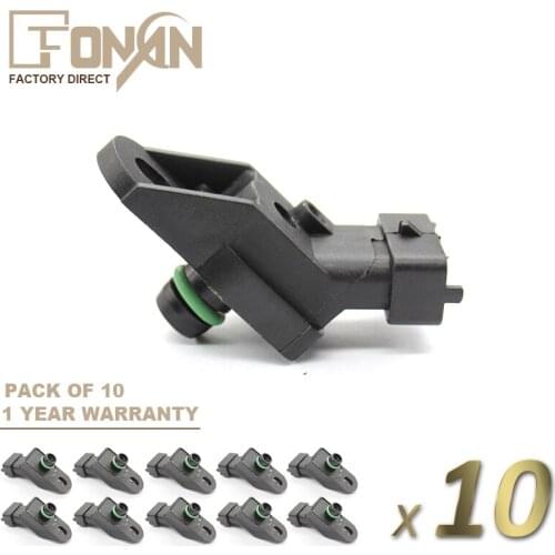 X10 Wholesale Intake Air Pressure MAP Sensor For HONDA ACCORD VI 1.6 SAAB 9-3 YS3D 9-5 YS3E 2.2 TiD 5167895 0261230020