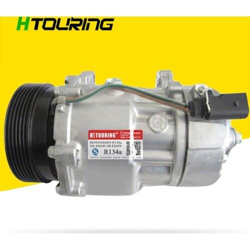 SD7V16 AC Compressor For Car Audi TT A3 1.8 1.8L for Beetle Jettas Golf 1J0820805 1J0820803A Sanden 1206 4254 CO 1206JC 4717025