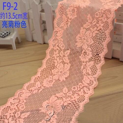3Meters/lot Sky blue orange pink stretch mesh lace clothes skirt curtain decorative lace accessories AC543