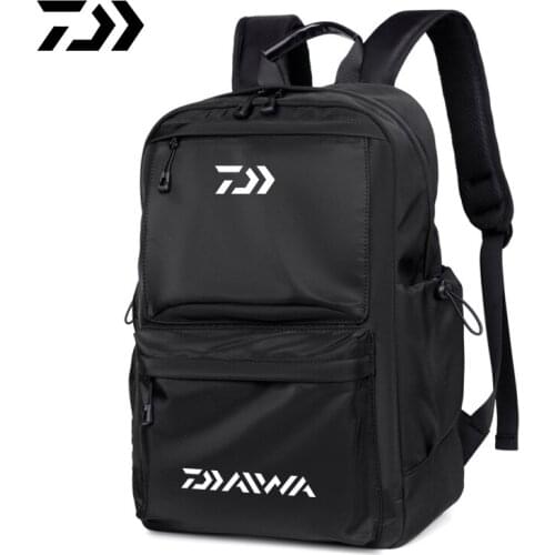2021 Daiwa Outdoor Sport New Fishing Backpack Waterproof Travel Backpack Mens Outdoor Travel Student School Bag Trendy Backpack