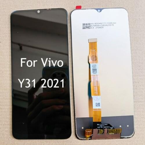 Original Display 6.58" For VIVO Y31 2020 V2036 LCD Display Screen Touch Digitizer Panel Accessories