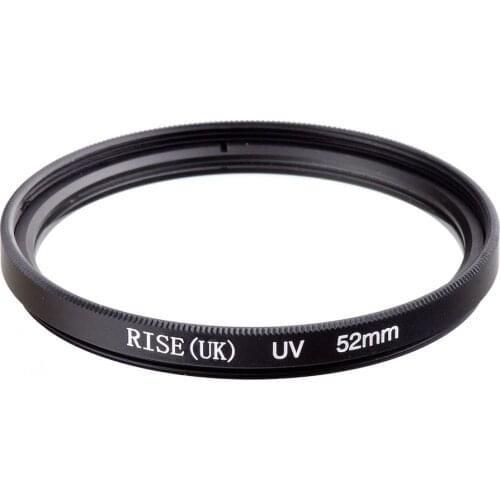 RISE(UK) 52MM UV Ultra-Violet Filter Lens Protector for DLSR camera 52mm lens