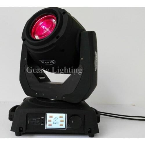 2XLOT 2R Sharpy Beam Moving Head dj disco party stage light show MSD R2 Lamp 132W High Power Stage Beam Effect Light