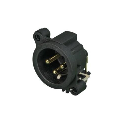 Switzerland NEUTRIK NC3MAAH three-core Cannon male socket XLR balanced circuit board PCB welding Cannon base