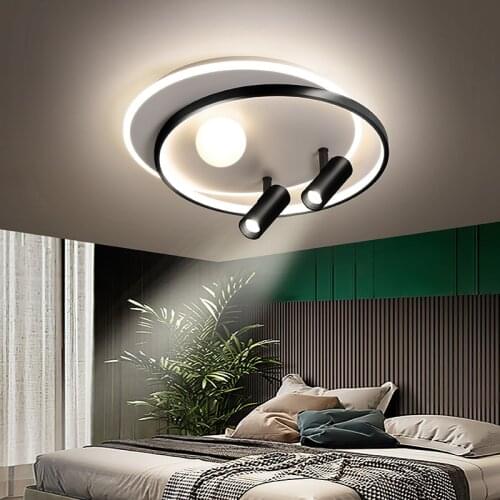 Modern LED Ceiling lights Lamp With 220V For Dining Room Bedroom Kitchen Study Room Round Chandelier Lighting Fixture
