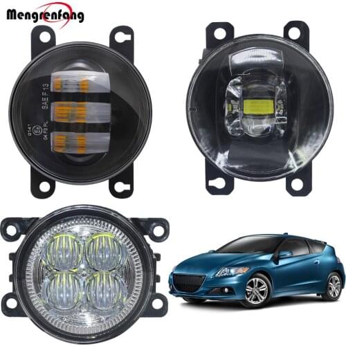LED Lens Fog Light Accessories For Honda CR-Z CRZ 2013 2014 2015 Car Front Bumper Fog Lamp Daytime Running Light DRL High Bright
