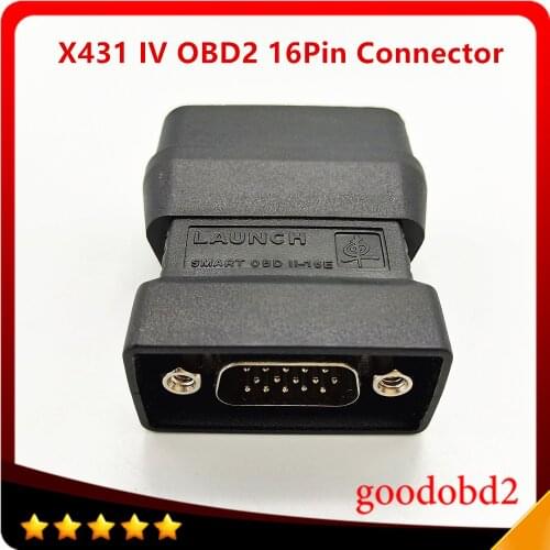 X431 IV Smart OBDII16E Connector X-431 Master Main Test Connector For Scanner Automotive Car Diagnostic Tool IV Test Adapter