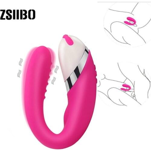Vibrators for women G Spot Dildo Body Massager U Shape USB charging Dildo Erotic Toy Stimulation vagina Sex ShopZDB26
